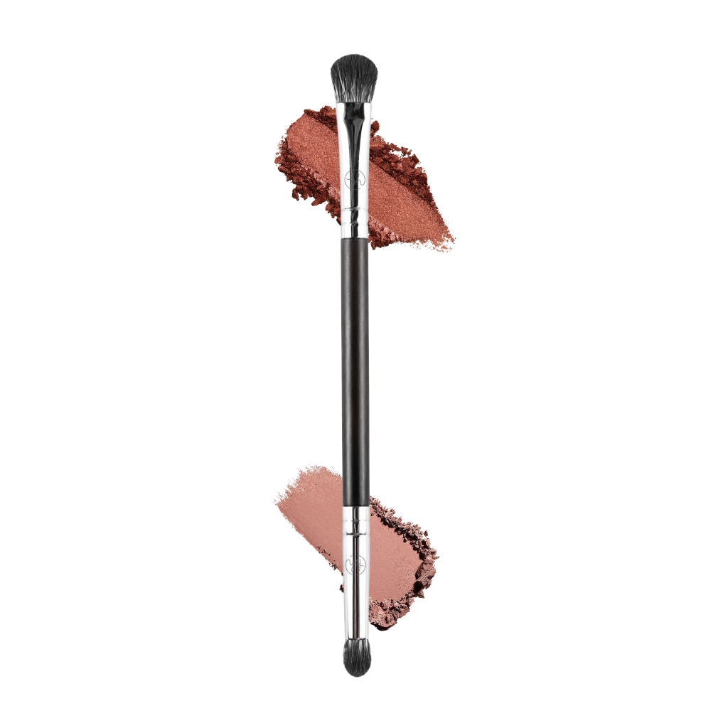 Cọ 2 Đầu Tán Bầu Mắt/Nhấn Chi Tiết Đầu Dẹt Đầu Nhọn BH COSMETICS Double Ended Eyeshadow Brush BH026